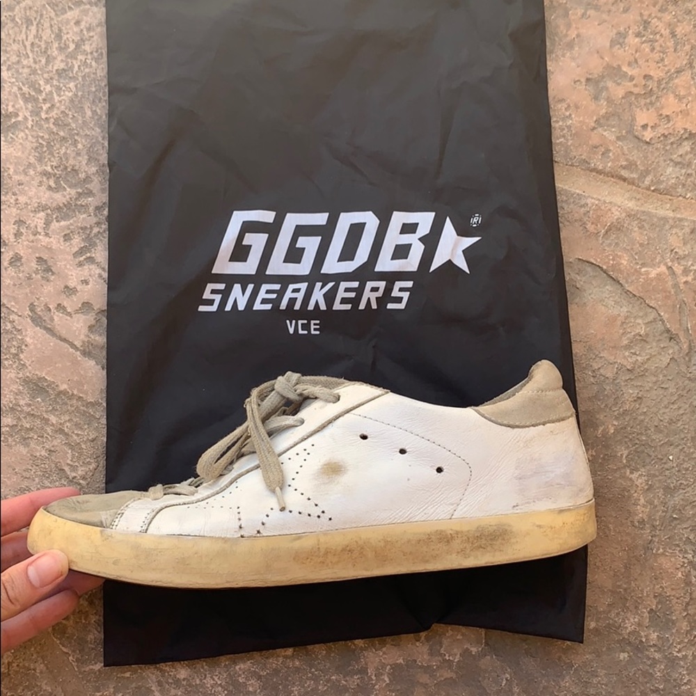 Golden Goose sneakers with dust bag